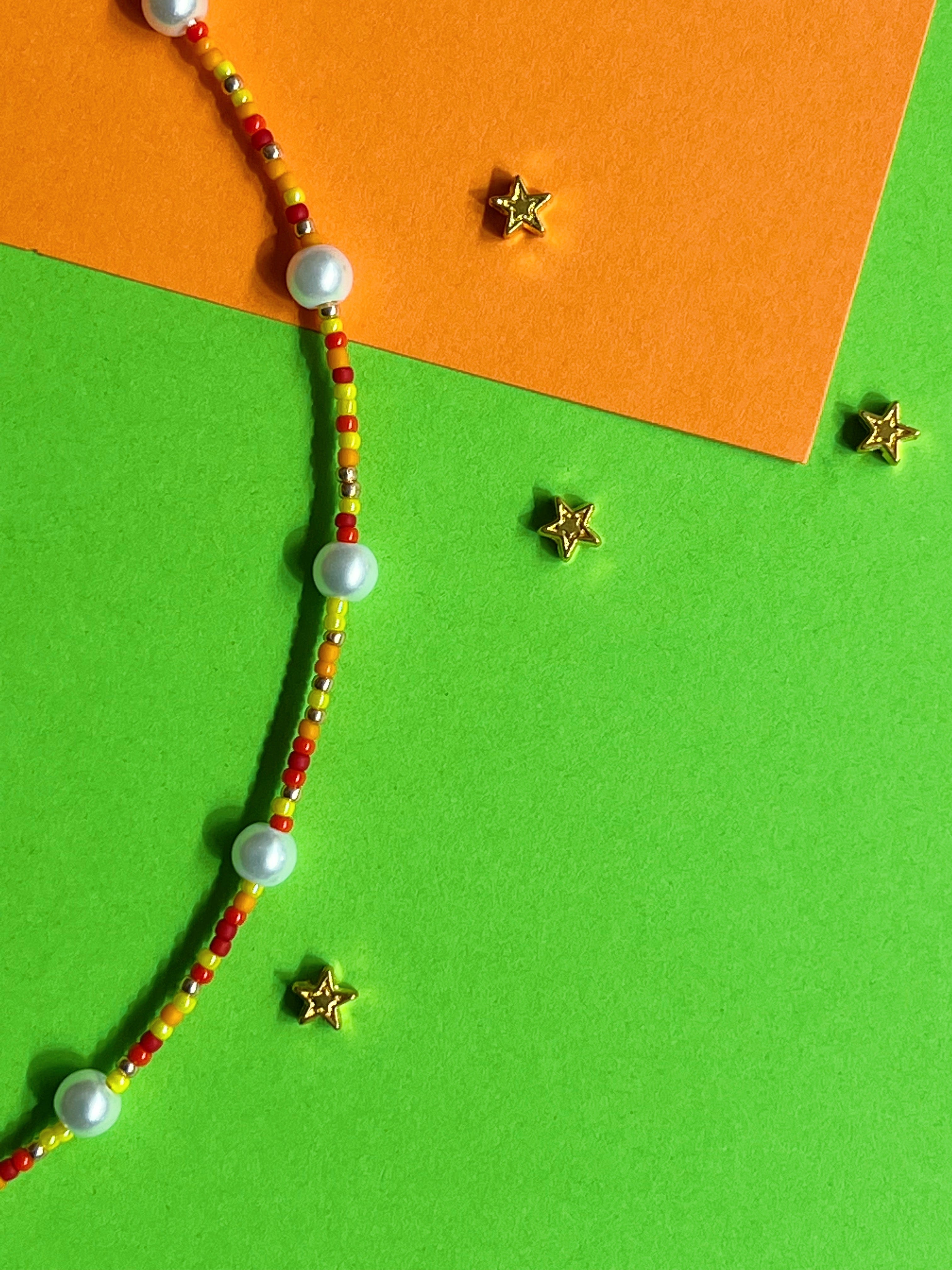 Pearl Next Door Necklace - Orange